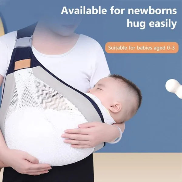 Versatile One Shoulder Baby Carrier: Convenient & Comfortable