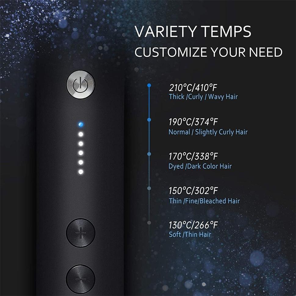 2-in-1 Hair Straightener Comb Brush: Effortless Styling