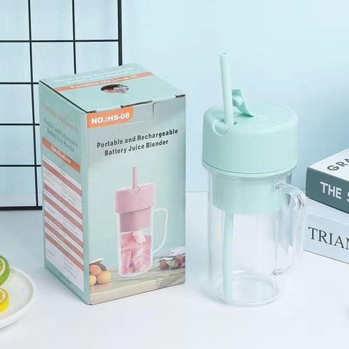 500ml Portable Fruit Juicer With Straw