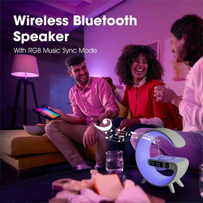 Wireless Charging Speaker Lamp