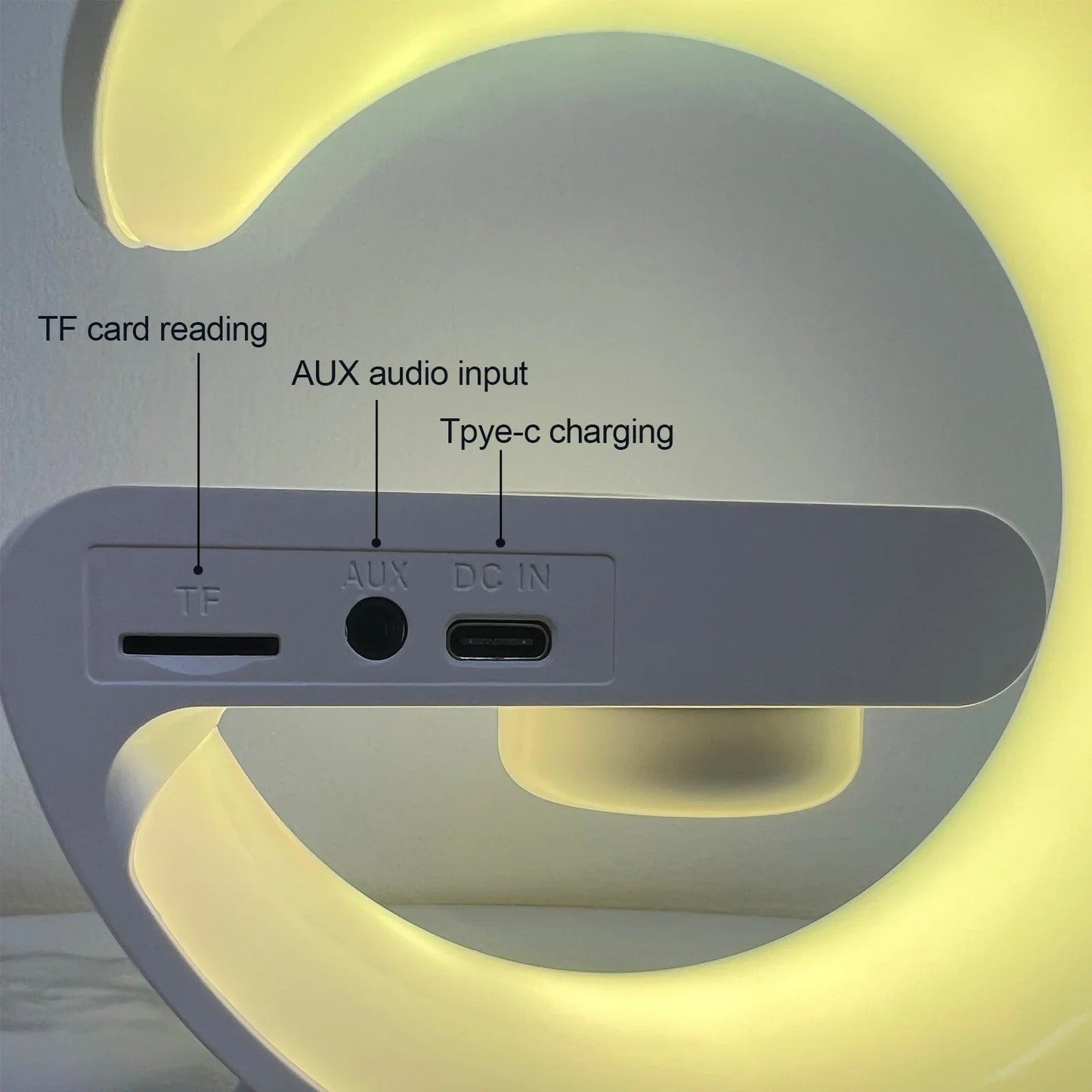 Wireless Charging Speaker Lamp